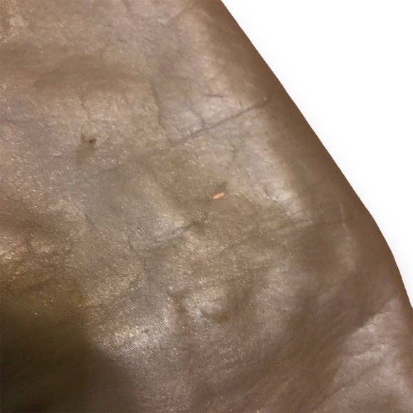 Vintage 80’s Campus Brown Leather Coat Blazer Jacket - Picture 8 of 8